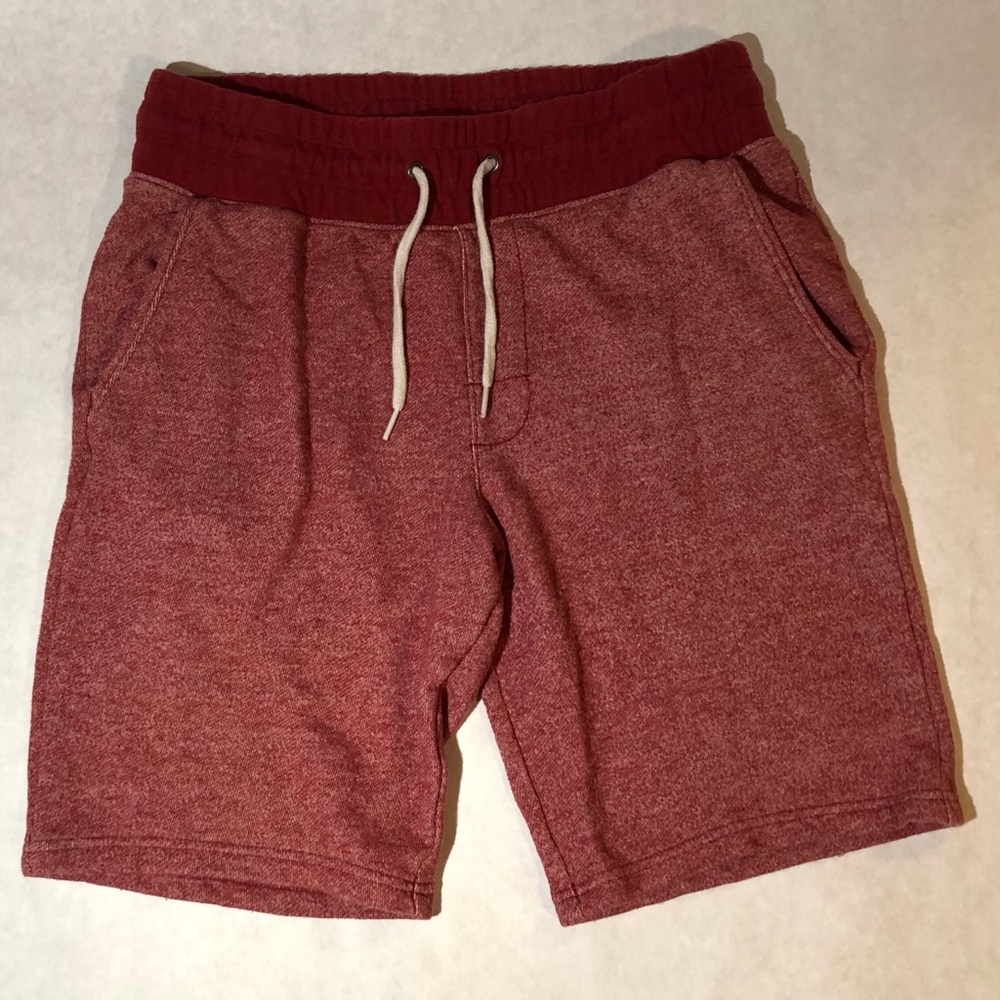 Red Sweatshorts